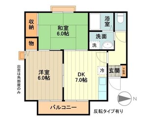 グラース壱番町の物件間取画像